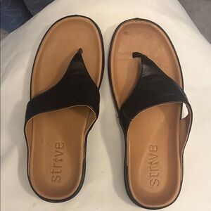 Strive Black Women's Sandals